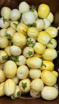Fresh and Frozen Garden Eggs