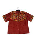 Men's African Kente Print Shirt