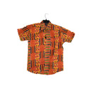 Men's Kente Print Shirt