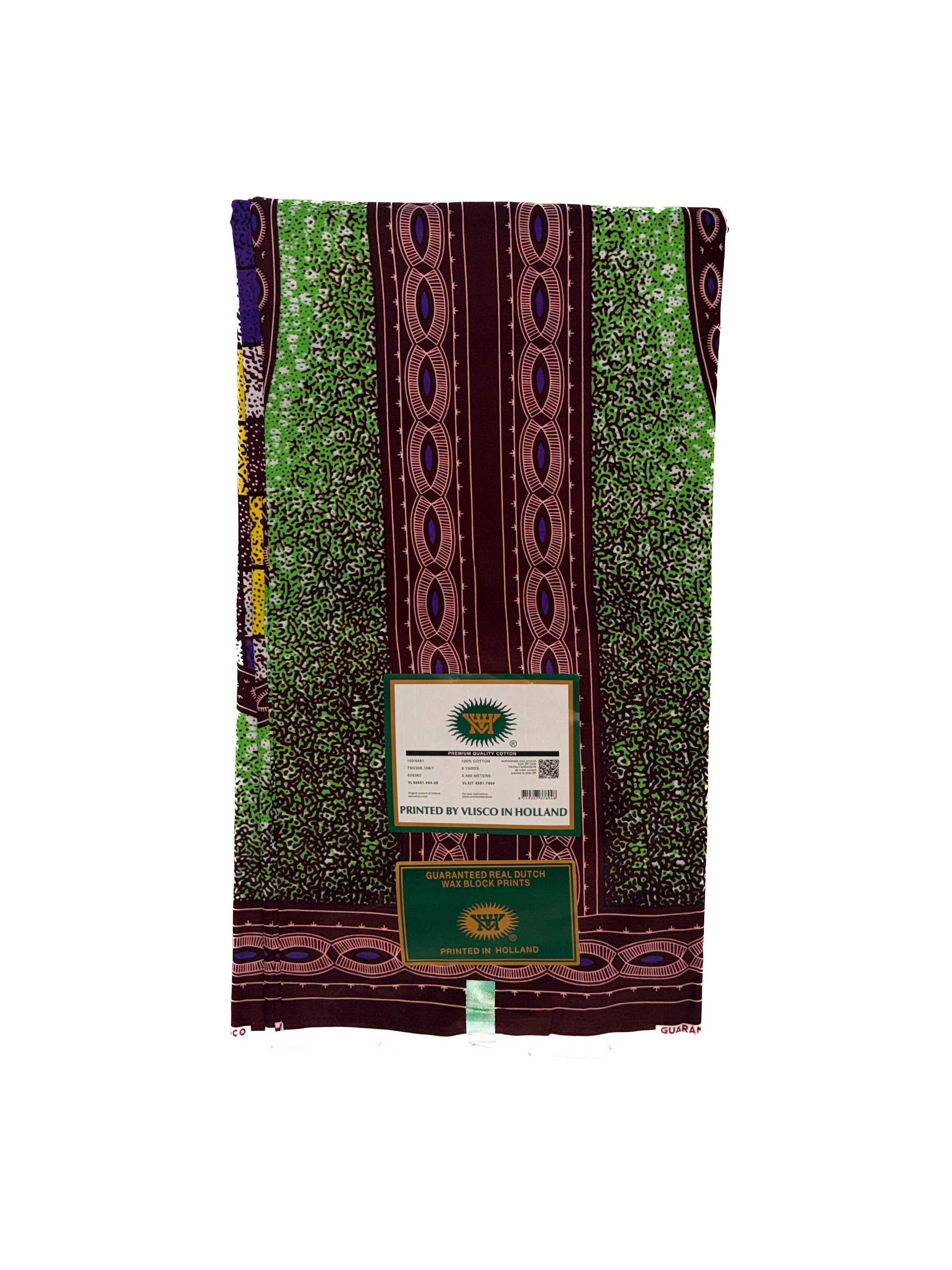 Vlisco Wax Hollandais Fabric