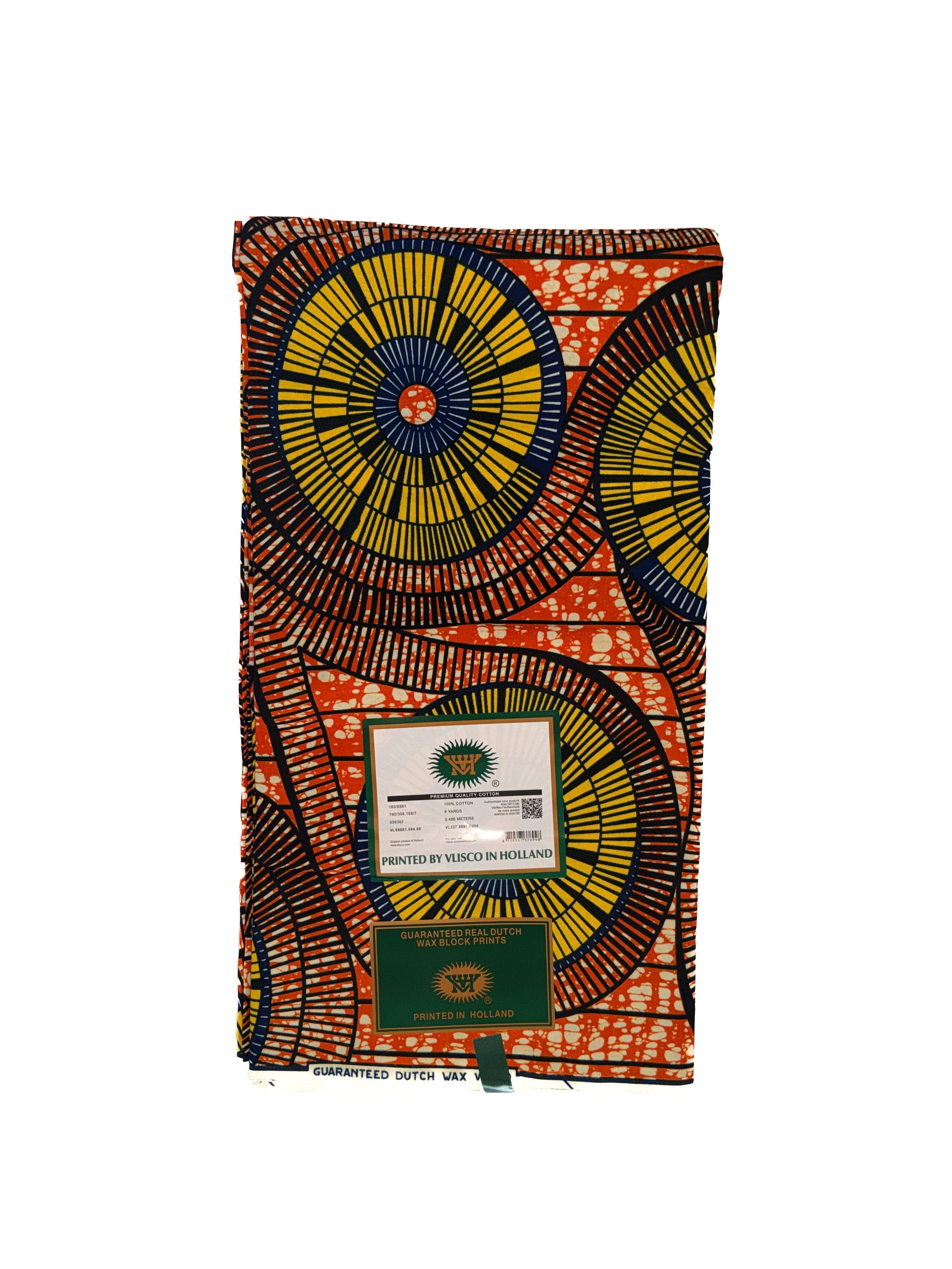 Vlisco Wax Hollandais Fabric