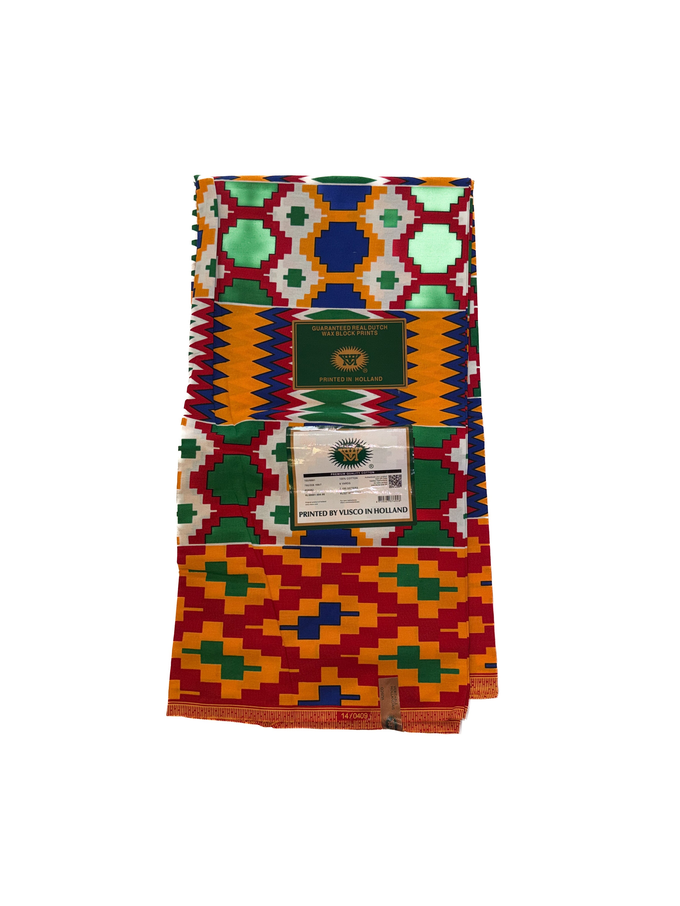 Vlisco Wax Hollandais Fabric