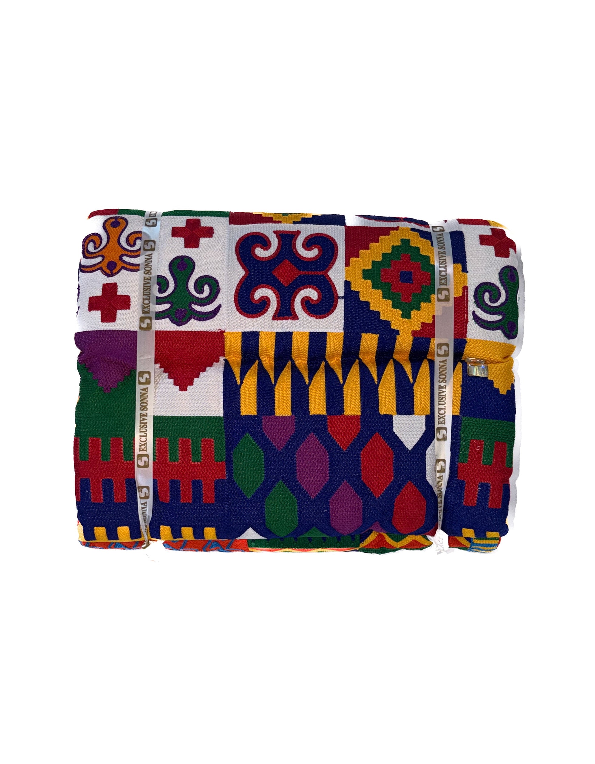 Exclusive Embroidered Otumfour Kente 12 Yards