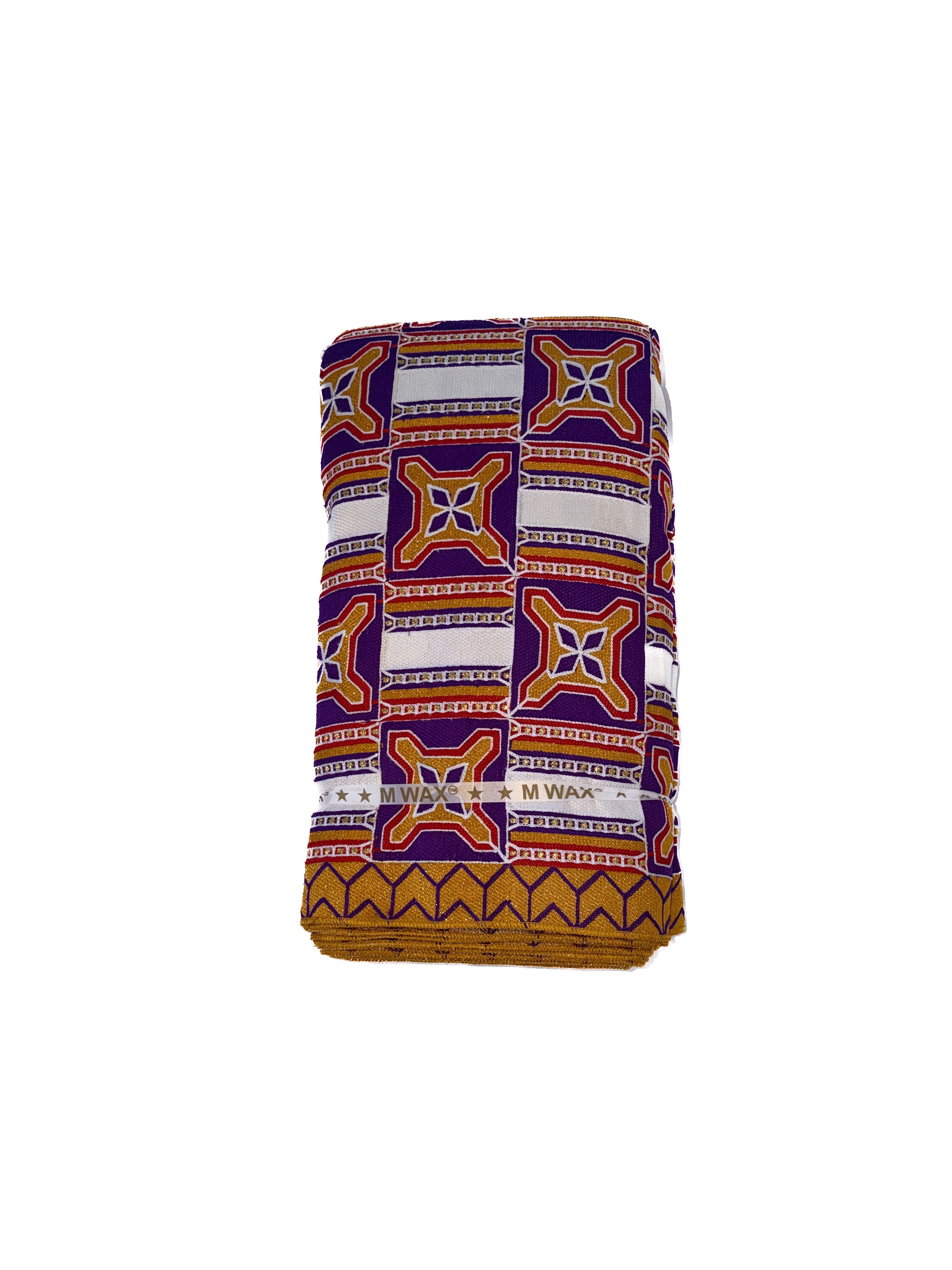 Exclusive Embroidered  Obama Kente 12 Yards