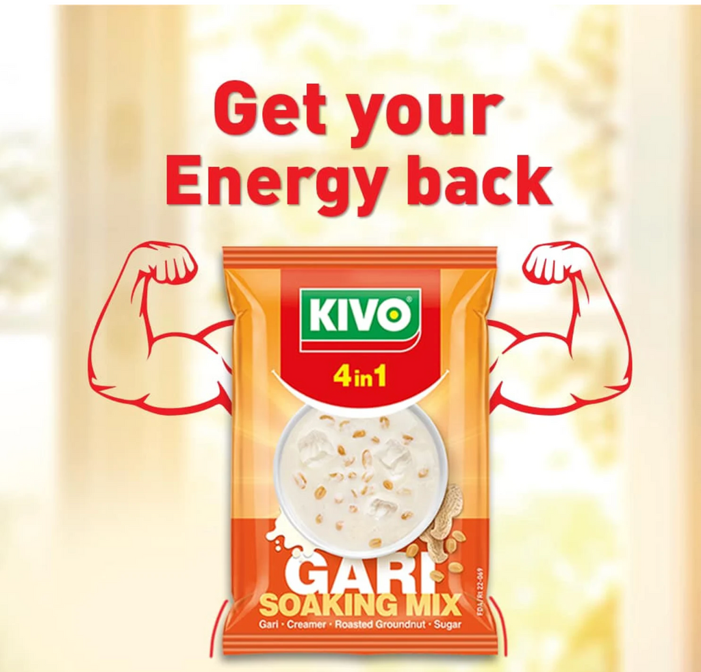 KIVO 4 IN 1 Gari Soaking Mix (2 sachets)