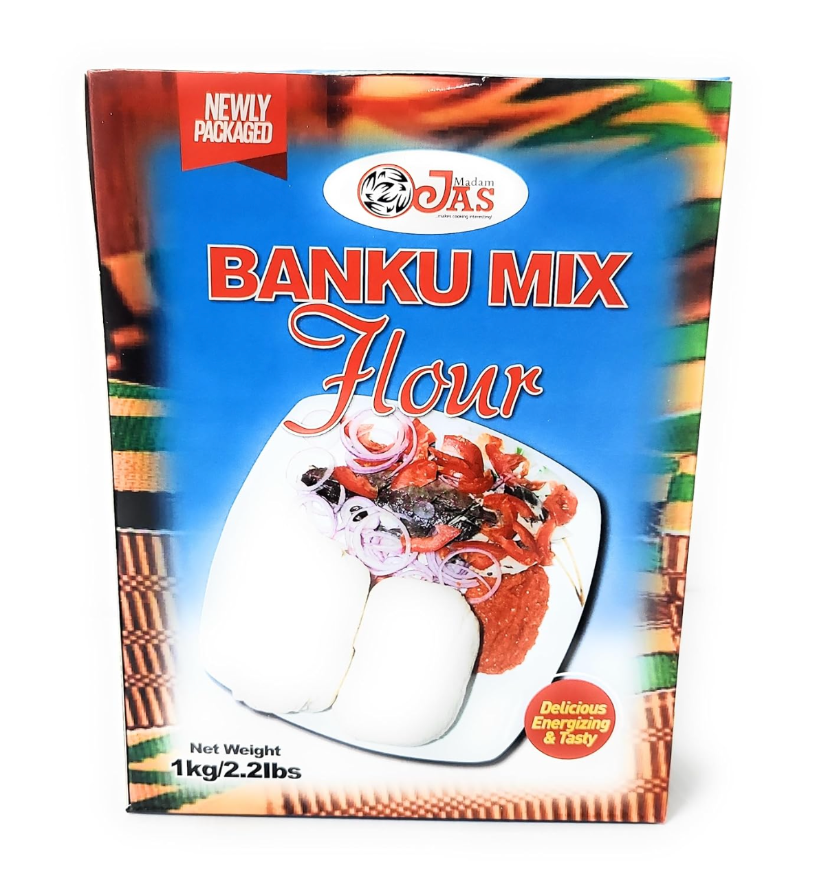Madam Jas Banku Mix Flour 2.2lbs