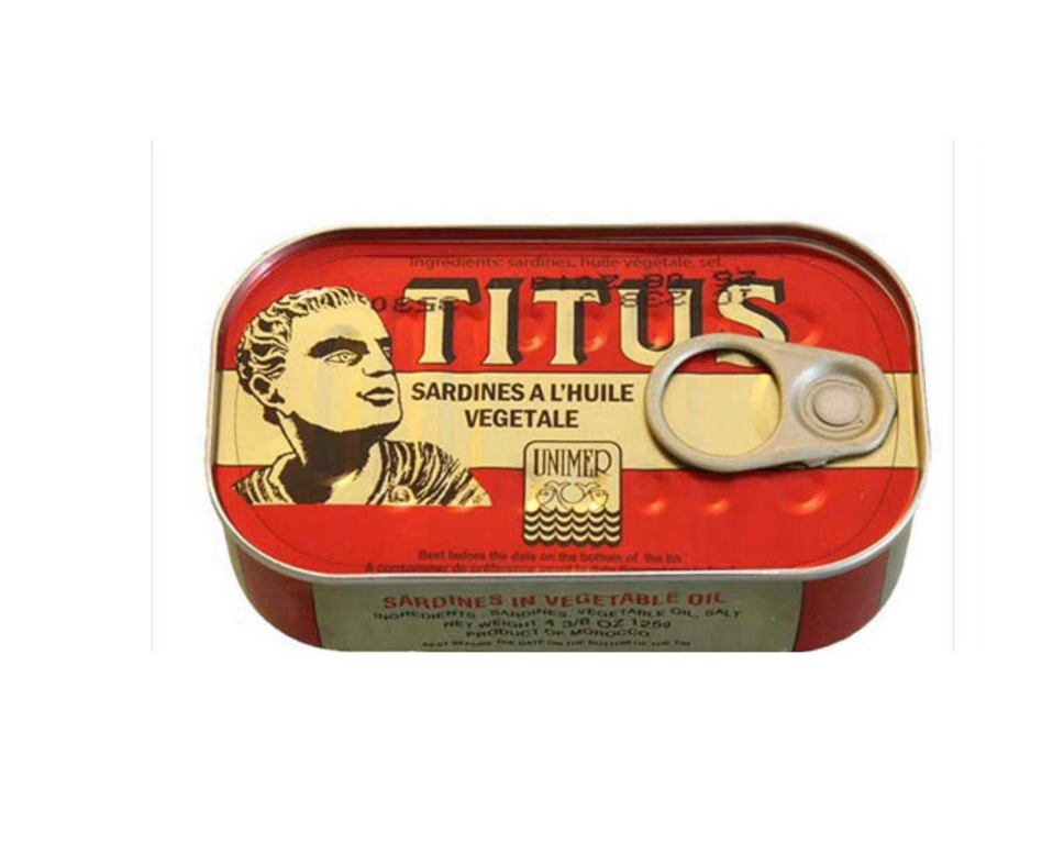 Titus Sardine in Soybean Oil
