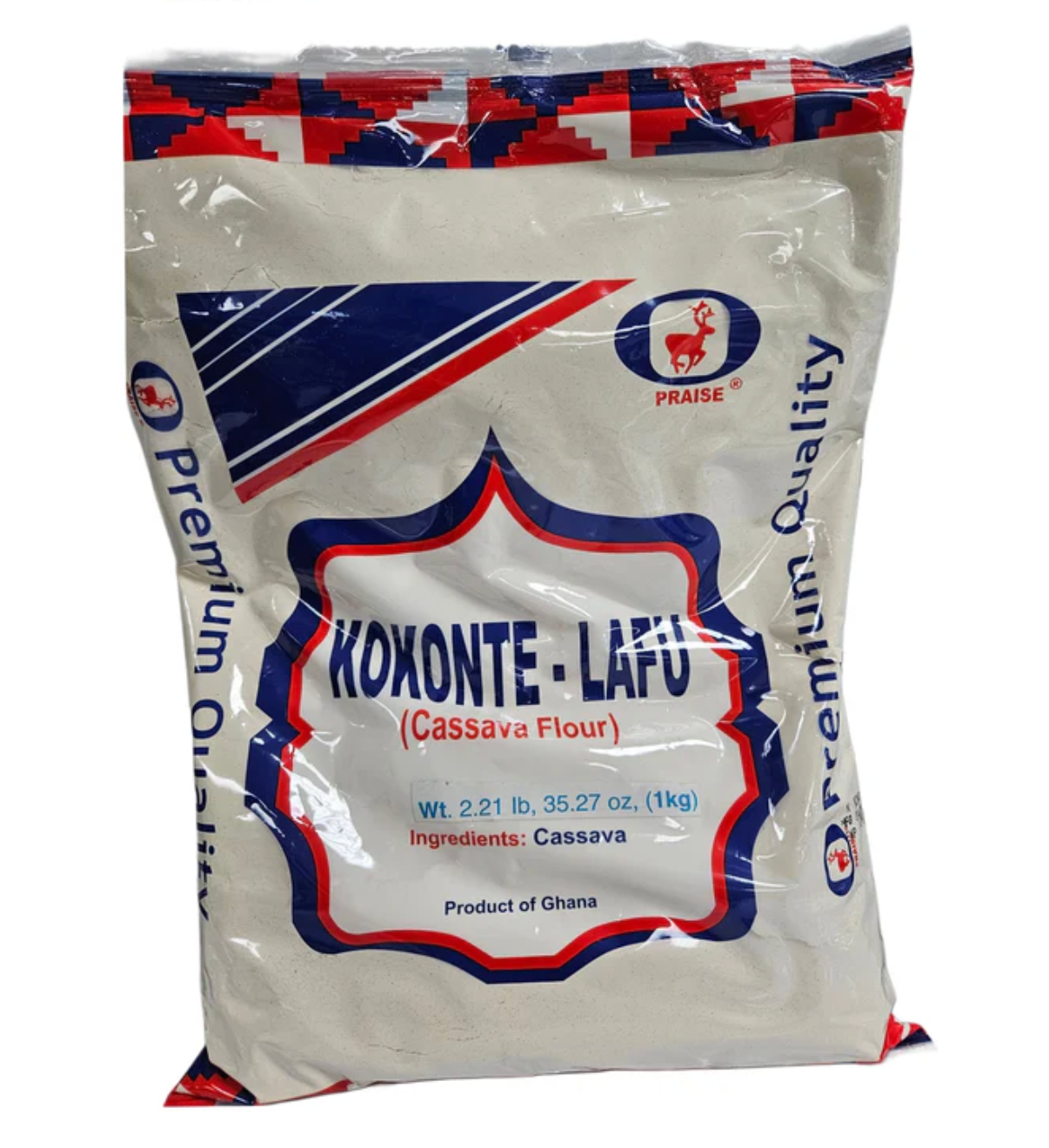 PRAISE KOKONTE CASSAVA FLOUR 1kg