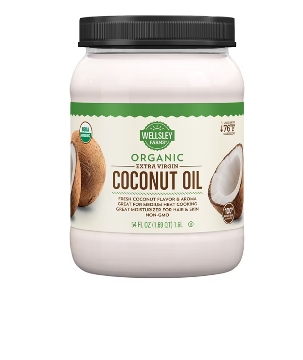 Wellsley Farms Organic Extra Virgin Coconut Oil, 54 oz.