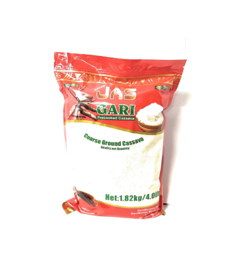 Jas Cassava Grains (White Gari) - 4Lbs