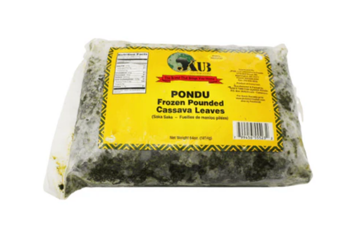 Frozen Fresh Cassava Leaves